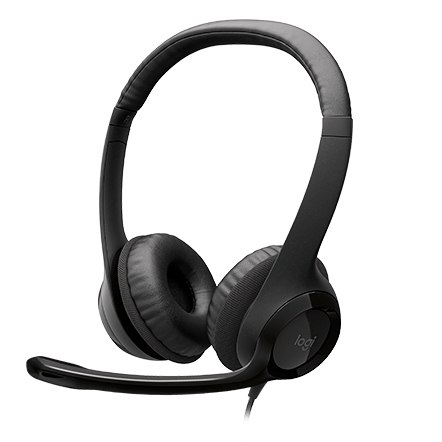 Headset Com Fio Logitech H390